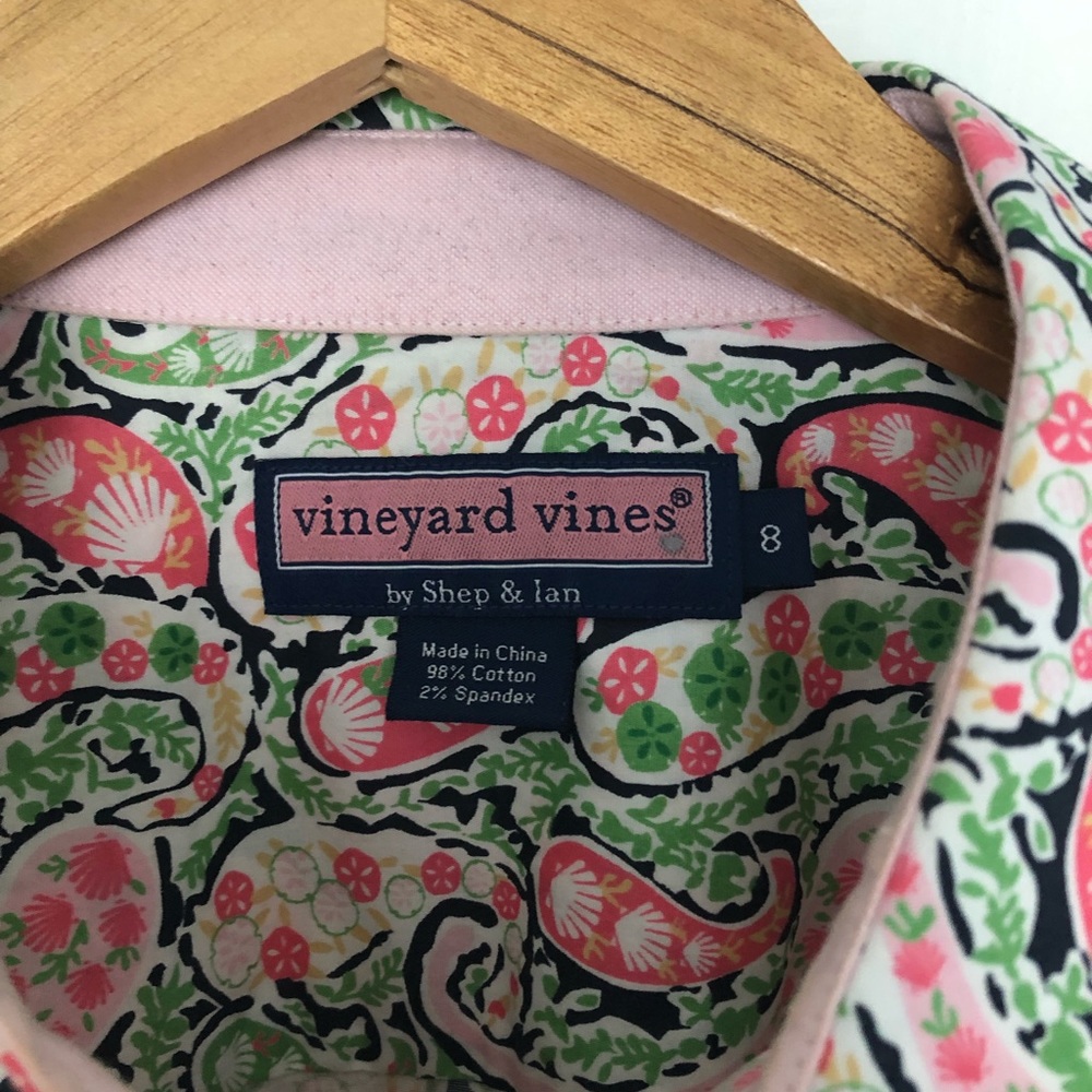 Vineyard Vines Paisley Oxford